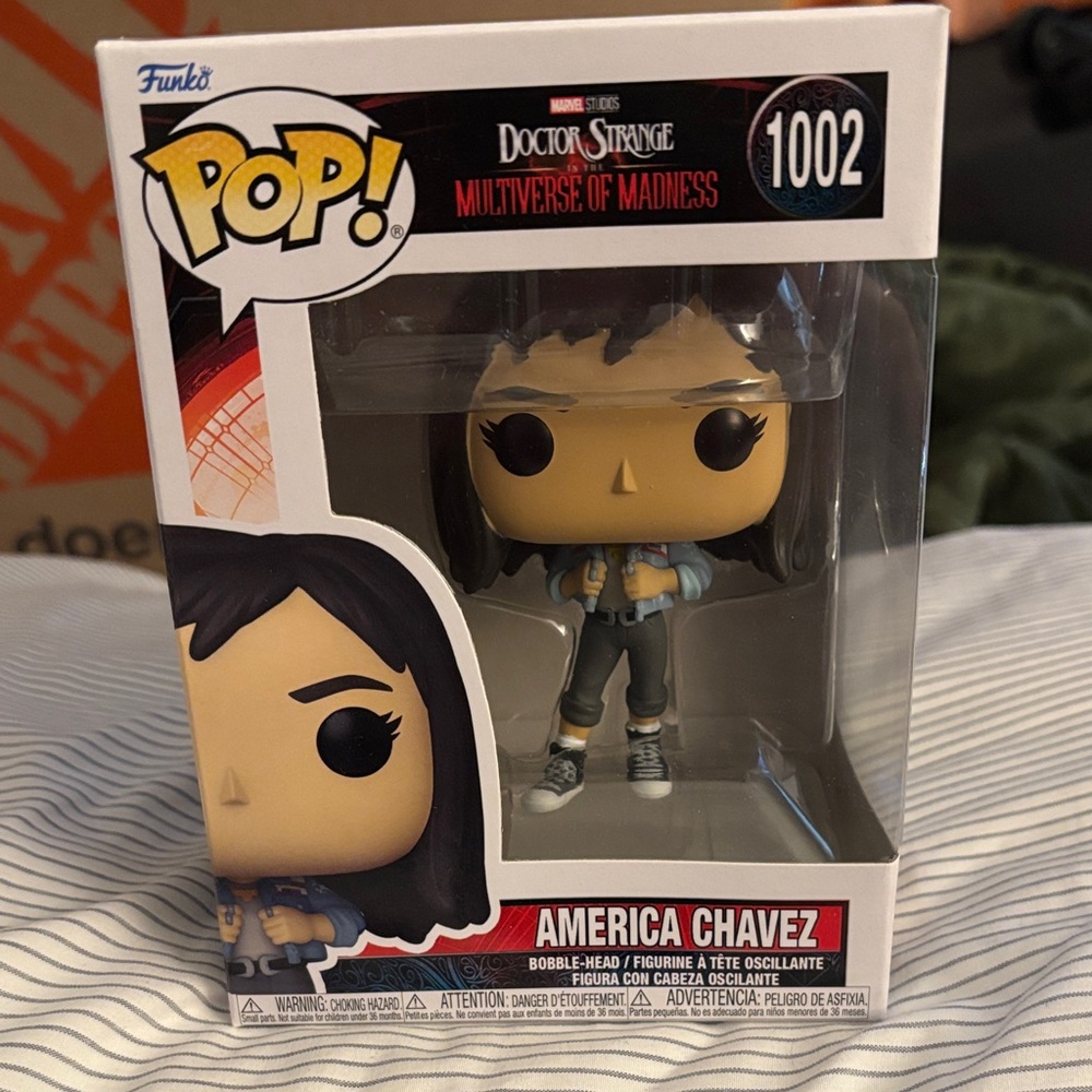 Funko Pop! America Chavez with Black and Blue Outfit